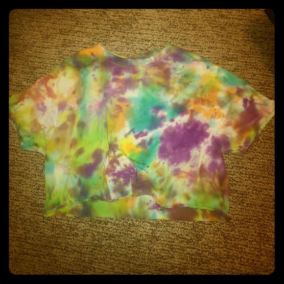 Tie dye crop tee - Picture 1 of 1